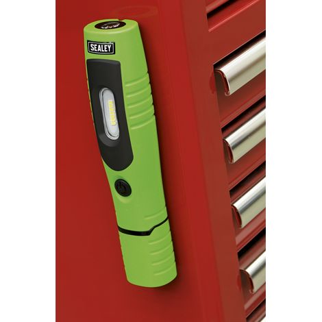 Sealey Rechargeable 360� Inspection Light 4W & 3W SMD LED - Green LED3602G