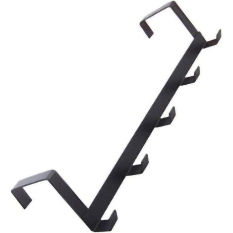 Simple Style Over the Door Towel Rack No Drilling Required