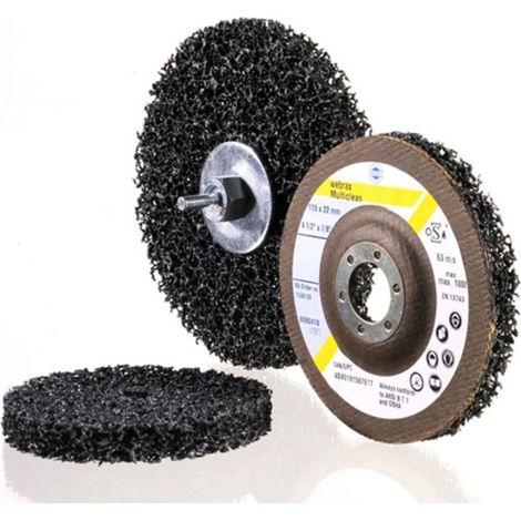 Disque de décapage Webrax Multiclean 125x22mm - HERMES - 6561745