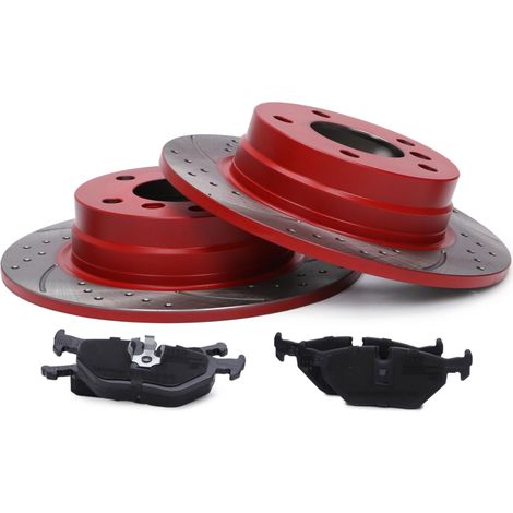 Discos Pastillas TRASERAS BMW 3 (E36) ventiladas 280mm