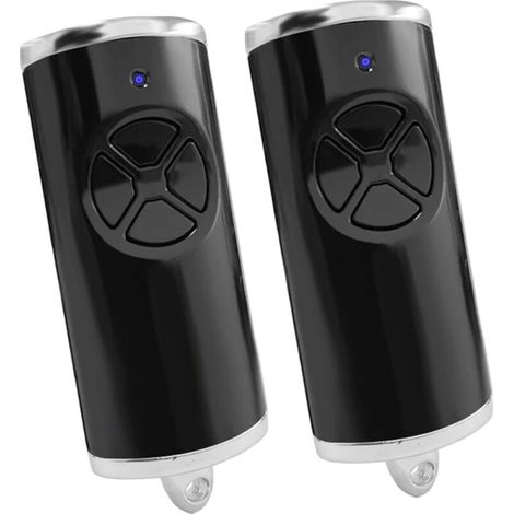 Telecomando a 868 MHz per Hörmann HSE4 BS, telecomando di ricambio a 4 canali per Hörmann, telecomando per cancelli e porte da garage compatibile con Hörmann HSM4 HSE2 HS1 HS4 HSZ1 (2 pezzi) (1/4)