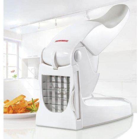 Leifheit 3206 Coupe-frites blanc ergonomique cuisine