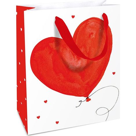Braun & Company Geschenktragetasche Big Balloon 18 x 21 x 8 cm Papiertüte