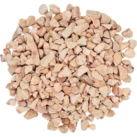 PACK 2M² Gravier Marbre Rose Ø 6/9 mm (4 X Sac de 25Kg +/- 100Kg ) - Livraison STANDARD