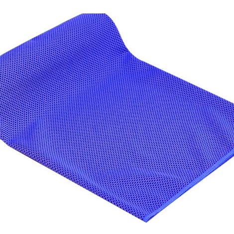 Serviette rafraîchissante, résistante aux couleurs, légère, douce et respirante, idéale pour le yoga, le sport, la course à pied, la salle de sport et le fitness. Bleu royal, 30 x 90 cm. (1/5)