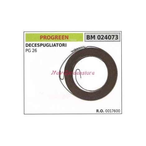 PROGREEN Muelle de arranque desbrozadora PG 26 024073