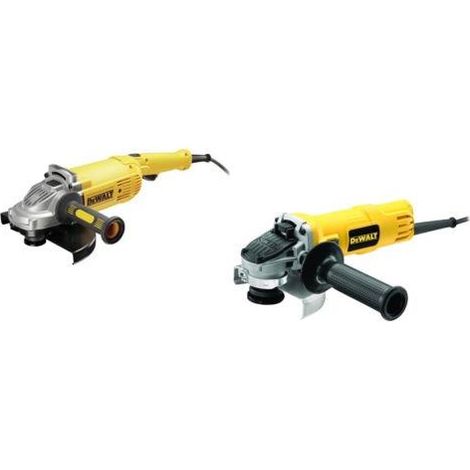 Amoladoras KIT DEWALT 230mm.2200w + 115mm. 900w. DWE492DUO1-Q