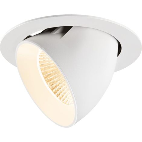 Encastré downlight NUMINOS® GIMBLE XL intérieur 2700 K 40° blanc - SLV - 1009877