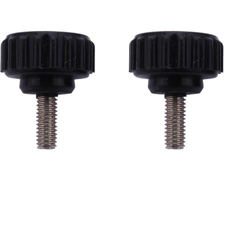 M4 x 10 mm Rundkopfschraube mit gerändeltem Feststellknopf (2er-Packung) (1/5)