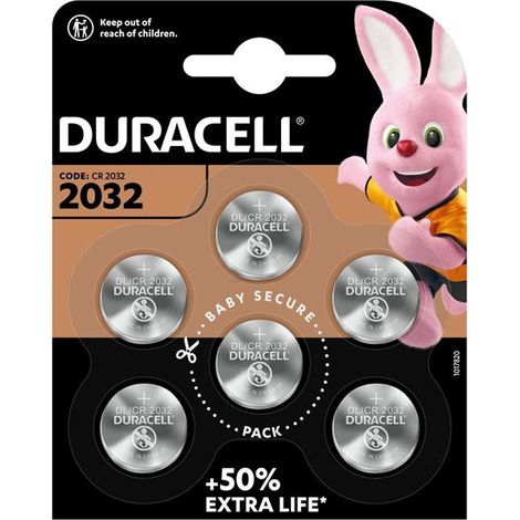 Piles Spéciales 2032 X 6 Pièces - Duracell