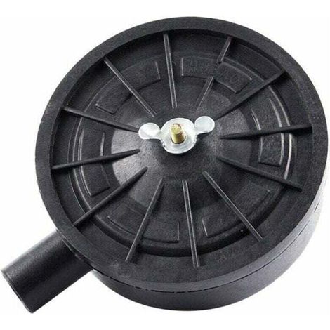 Filtro per compressore d'aria, filtrazione silenziosa, filettatura maschio da 20 mm, nero