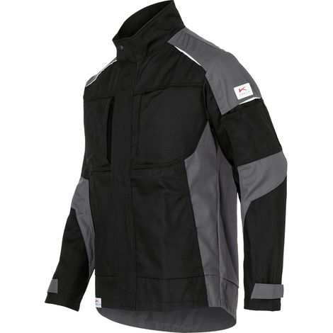 Kübler Jacke ACTIVIQ cotton+ schwarz/anthrazit Gr. 3XL (1/2)