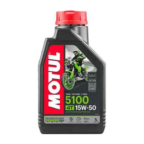 LUBRIFICANTE MOTO '5100' 10W-50 4 TEMPI MOTUL 1 lt