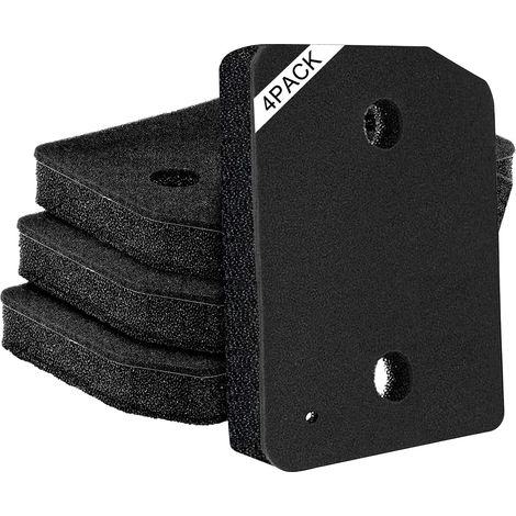 Stück Wäschetrocknerfilter, kompatibel mit Miele T1 Schaumstoff-Basisfilter 9164761, Ersatz-Schwammfilter für Wärmepumpen-Wäschetrockner, 207 x 157 x 30 mm