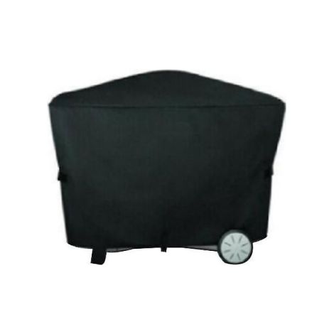 Couverture de barbecue étanche pour Weber Q3000 Q2000, housse de protection résistante aux intempéries, gril portable avec rabat pratique, taille universelle, noir. (1/5)