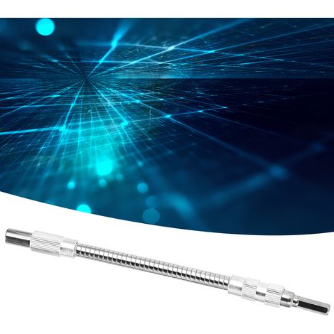 200 mm Akku-Bohrschrauber- und Elektroschrauberbit multifunktionale flexible Metallverlängerung. (1/5)