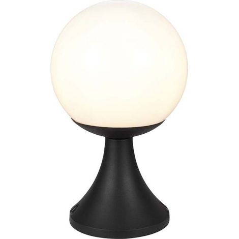 V-TAC VT-1230 Lampada LED da giardino a globo con portalampada E27 Colore Nero Opaco h: 35cm IP44 - 11826 (1/5)