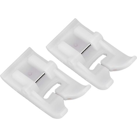 Lot de 2 pieds antiadhésifs pour machines à coudre domestiques FEIYUe, Brother, Singer, Butterfly et Acme (1/5)