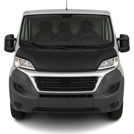 OMAC Protège Capot compatible avec Citroen Jumper 2015-2024 Masque de voiture vinyle Noir (1/4)