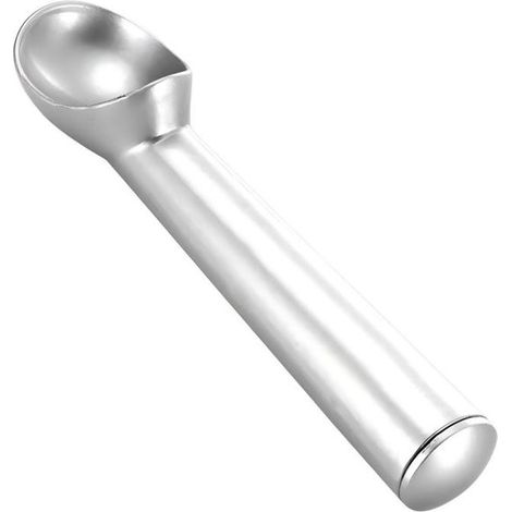 Cuchara para helado, Cuchara para helado de aleación de aluminio, Cuchara para helado doméstica, Cuchara para sandía y frutas, 18,5 cm (1/5)