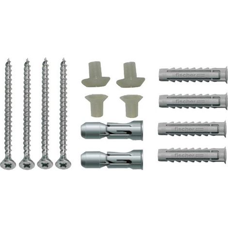 Essentials Basin To Wall/ Pedestal To Floor Fixing Kit (1/2)