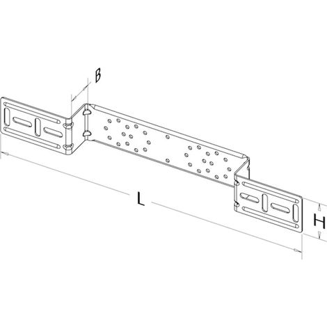 Roth Carril de montaje tipo I/SE (100/153), 1135006233