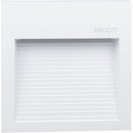 Trido Maxi 6W 200lm IP65 Applique LED quadrata 12x12x1,8cm 4000K Bianco 25000H SECOM