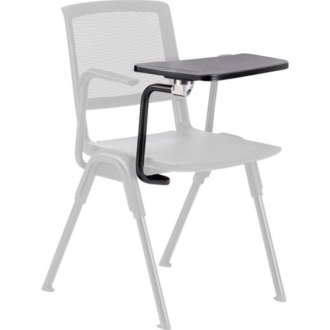 Schreibtablett für Besucherstuhl MEET WA schwarz hjh OFFICE