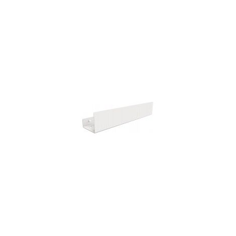 Mensola doccia 40 cm, acciaio inossidabile bianco (1/2)