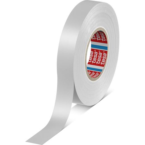 Ruban isolant Tesa Premium Soft en PVC Argent 33m x 25mm x 0.126mm ( Prix pour 1 )