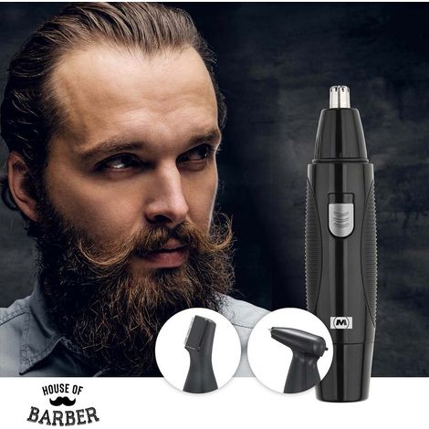 MELISSA Nasenhaartrimmer-Set 1.5W Schwarz
