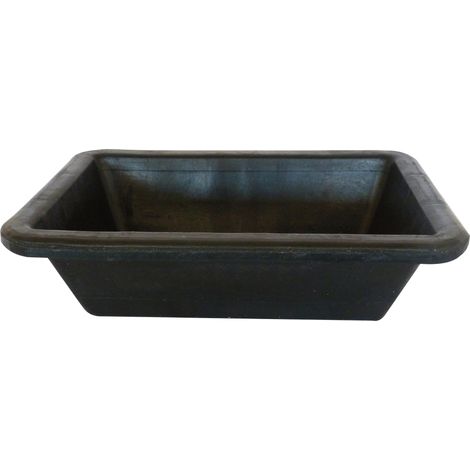 Mondelin – Auge maçon caoutchouc 10 L – Flexibilité exceptionnelle pour matériaux – Dimensions 455 x 315 x 130 mm – Conception ergonomique