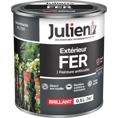 Vernice Esterni Ferro Antiruggine 0,5l - Julien