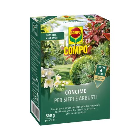COMPO, CONCIME COMPO PER SIEPI E ARBUSTI 850GR (1/3)