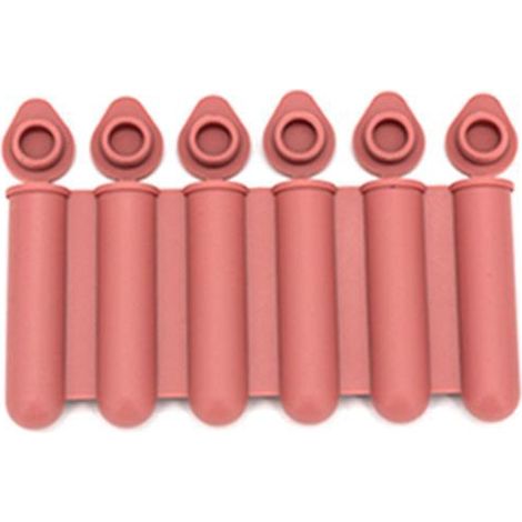 3pcs(rose)moules En Silicone Pour Mini Glaons Avec Couvercles, Troits Et Longs, Faciles Pousser Et Poser,adapts Pour Remplir Des Boissons En Bou (1/5)