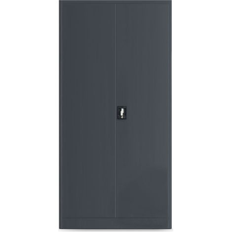 Werkzeugschrank mit Lochwänden anthrazit, 920x1850x500 mm: BRUNO