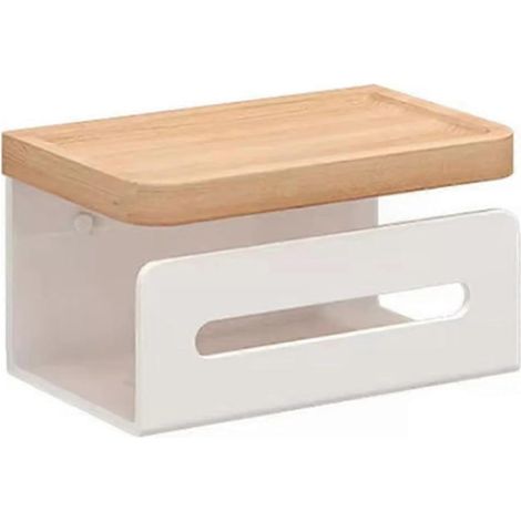 Porte-rouleau de papier toilette sur pied, distributeur de papier toilette transparent, rangement pour 5 rouleaux de rechange (1/5)