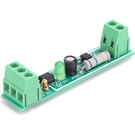 Module optocoupleur 220V AC 1/3/8 canaux, détection d'isolation optique 220V, tension compatible automate PLC. (1/5)