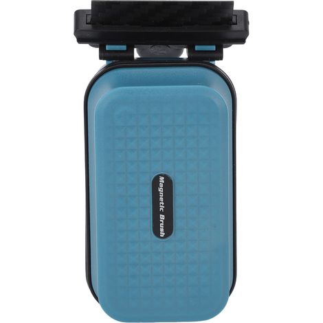 Brosse magnétique pour aquarium à forte aspiration, avec grattoir à algues intégré (brosse magnétique en fibre de carbone). (1/5)