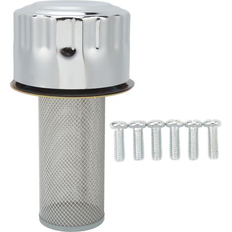 GARRYFIZH Filtre air hydraulique acier inoxydable écran amovible couvercle remplissage réservoir huile port ventilation - Démontable (1/5)
