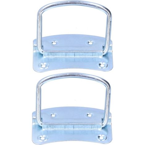 Poignées pour Ruche en Acier Stainless Épais (2 Pièces) – Accessoire pour Boîte de Ruche, Facilité de Transport, Installation par Vis (1/4)