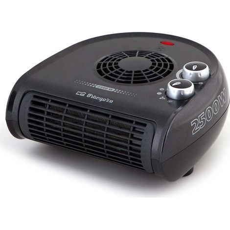 Calefactor Orbegozo FH 5032, termostato regulable, posición ventilador, rejilla frontal, 2500 W (1/5)