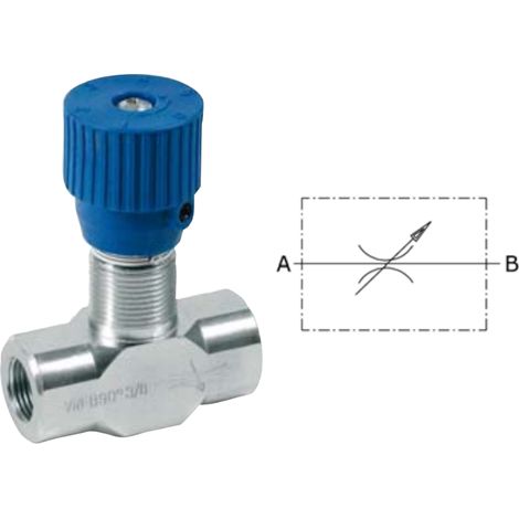 R&eacutegulateur de d&eacutebit bidirectionnel Raccordement 1/2 GAZ d&eacutebit 50 l/m - 81582