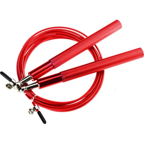 Corde à Sauter - Roulements à Billes Rapides - Pour Crossfit Boxe Fitness - Réglable - 1 Pièce (1/5)