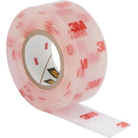 Bifacciale trasparente 1,5m x 19mm Fix 3M bianco SCOTCH