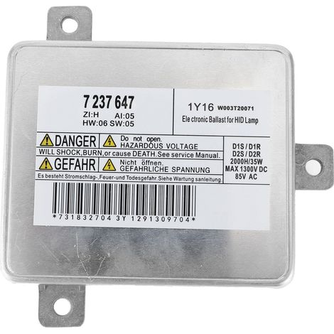 Ballast xénon HID BMW D1S pour BMW Mitsubishi 7237647 W003T20071 (1/5)