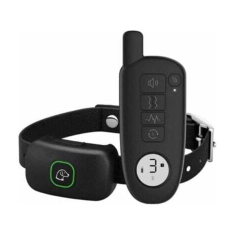 BARKBUSTERS1 collier 1 noir Collier de Dressage pour Chien, Collier Rechargeable Électrique avec Portée de 300M- pour Petits/Moyens/Grands Chiens (1/2)