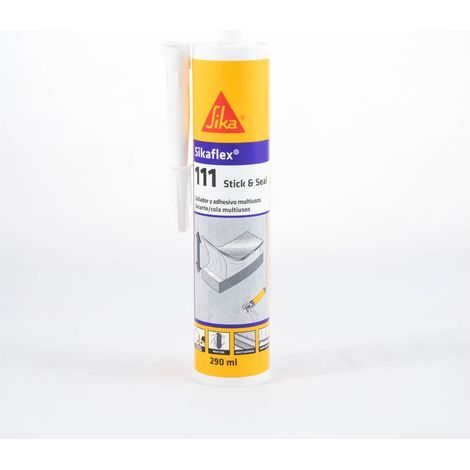 Adhesivo Sellador Polimero 290 Ml Marr Flex Sikaflex-111 Stick