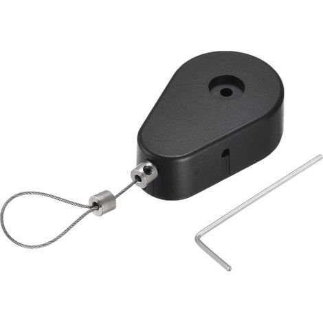 Einziehbares Kabelschloss Selbstklebend Ferngesteuertem Sicherheitsschloss Hardware Seil 600g (1/5)