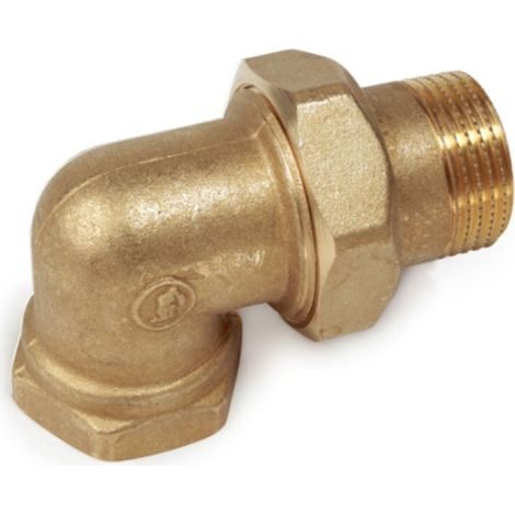 Raccordo curvo 90 Giacomini filettato 3/4 a bocchettone R19Y004